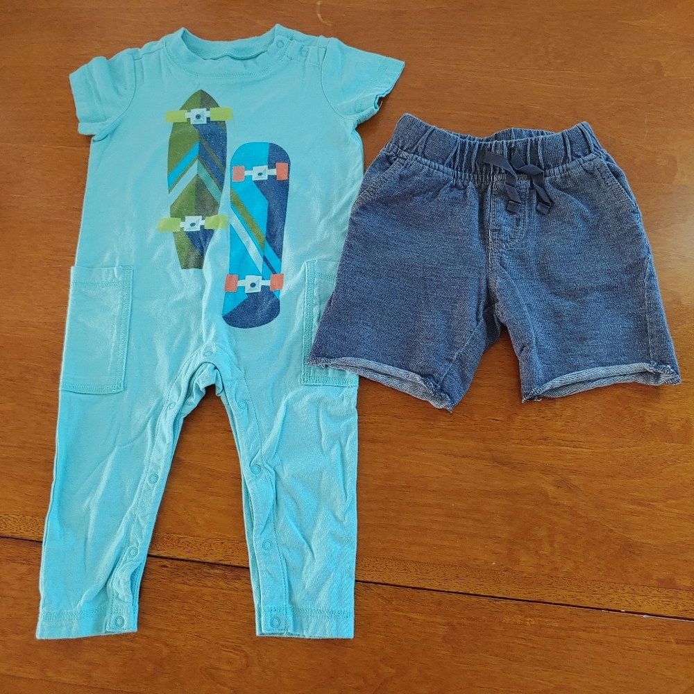Baby Boy 6-12M "tea" Brand Lot